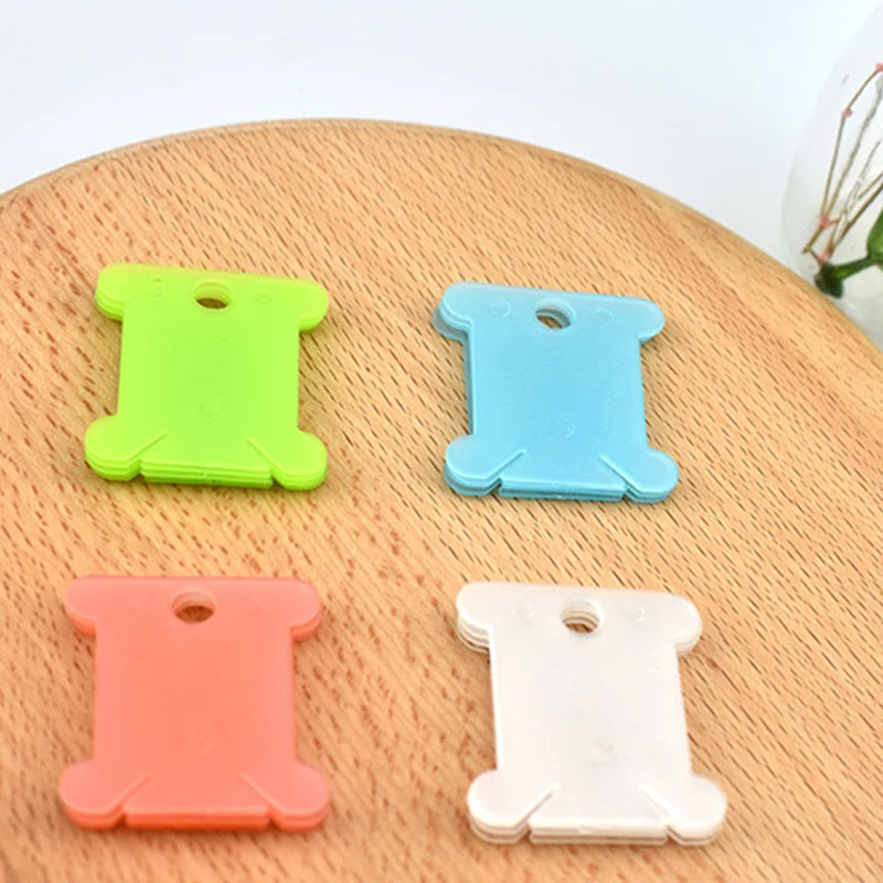 20/100pcs Sewing Thread Stand Winding Plate Board Cross Stitch Accessories Bobbin Embroidery Holder Tools | Дом и сад