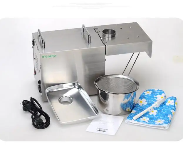 Free shipping Heat and Cold home oil press machine pinenut cocoa soy bean olive high extraction rate | Бытовая техника