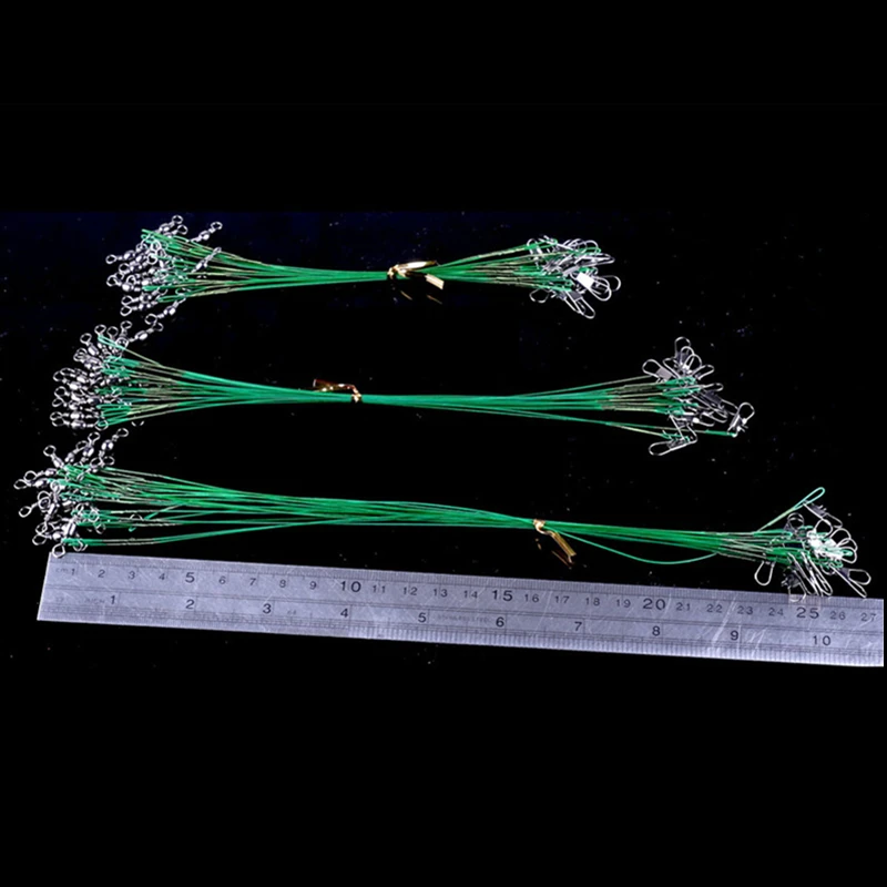 Свинцовая стальная рыболовная леска 15/20/25 см|fishing line|wire leaderfishing leader |