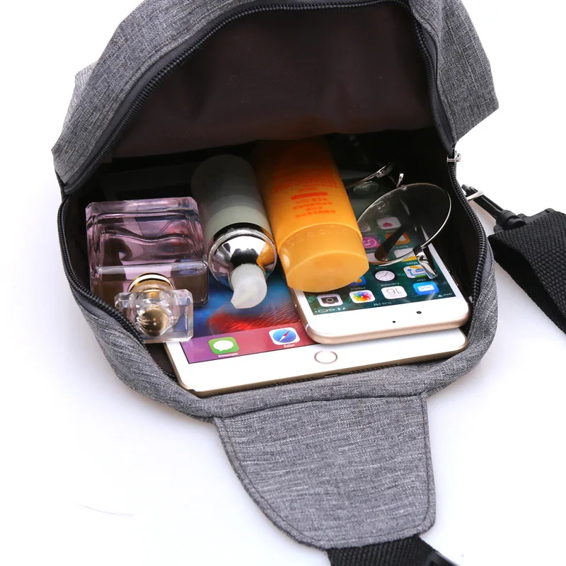 Новое поступление Для мужчин груди Оксфорд Crossbody сумки для слинг Плечевой ремень