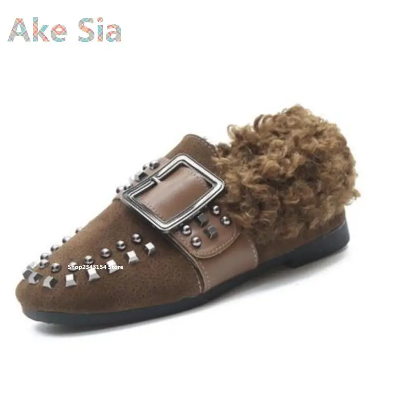 Ake SIA 2017 осенние и зимние Новая обувь корейские повседневные на плоской подошве