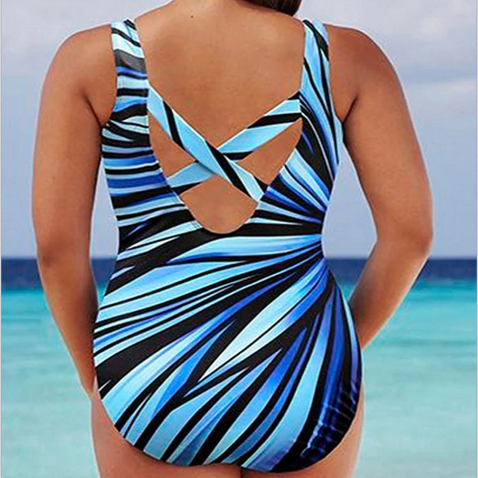 Полосатый женский купальник с пуш-ап Бразильский купальный костюм пикантный