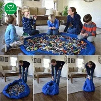 Сумка для хранения игрушек Оксфорд Складной на шнурке луч порт отделка детский органайзер для игрушек Удобный внешний