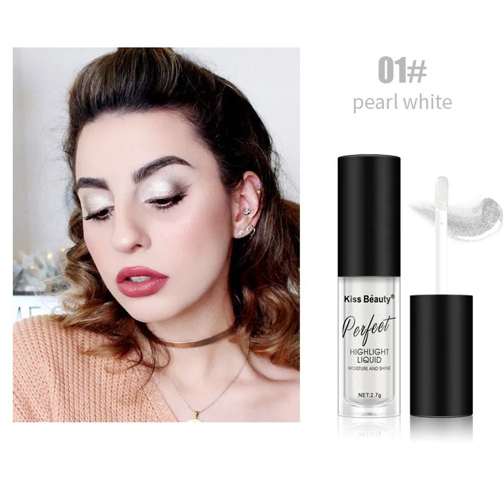 KISS beauty лежа шелкопряда осветляющая контурная палочка для выделения красоты макияж пудра для лица кремовый Блестящий консилер