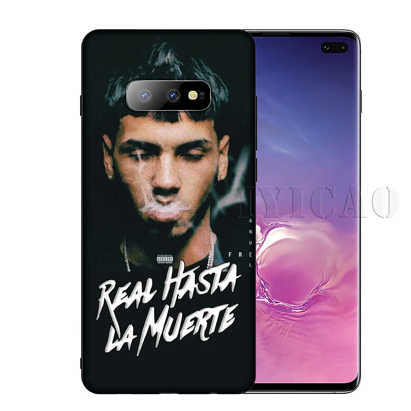 IYICAO Anuel AA Soft Silicone Phone Case for Samsung Galaxy S20 Ultra S10 Lite S9 S8 Plus S6 S7 Edge S10e Cover |