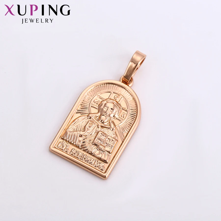 Xuping простой стиль Розовая позолота Новое поступление ожерелье кулон ювелирное