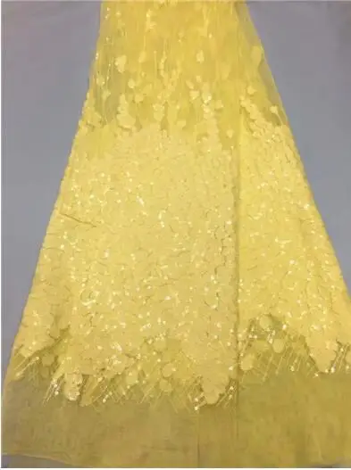 

guipure african sequence cupion lace for wedding dresses Nigerian African tulle sequins white lace fabric