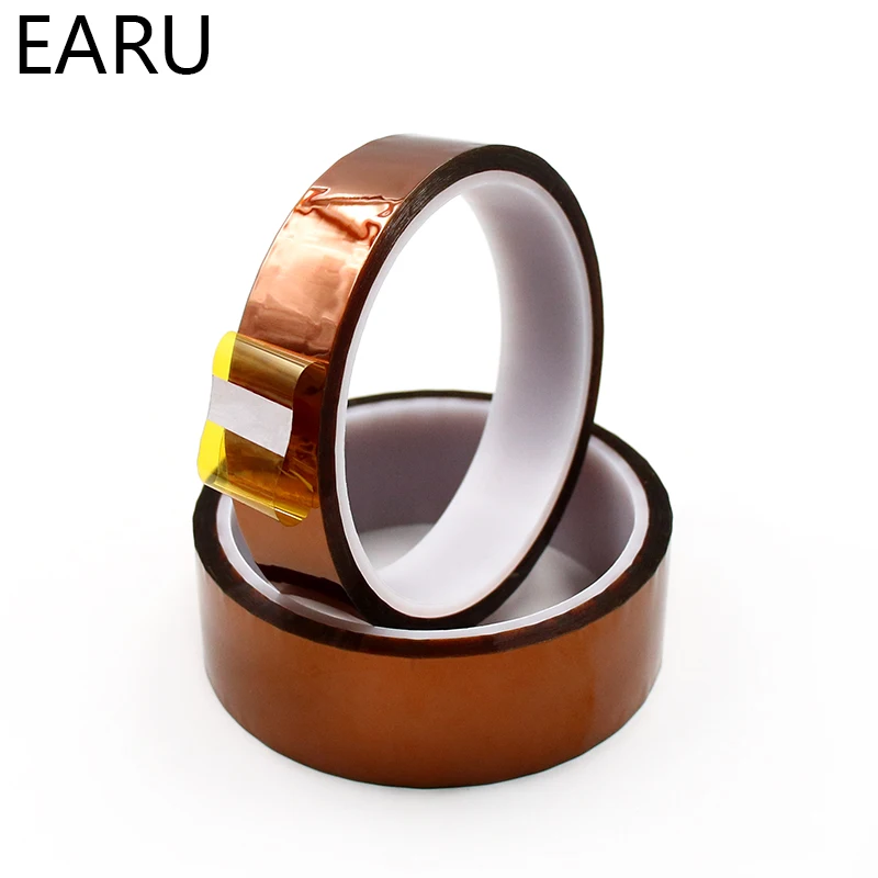 

Width 3/5/6/8/10MM Length 30m Heat Resistant Polyimide Tape High Temperature Adhesive Insulation Tape Battery Solder BGA PCB SMT