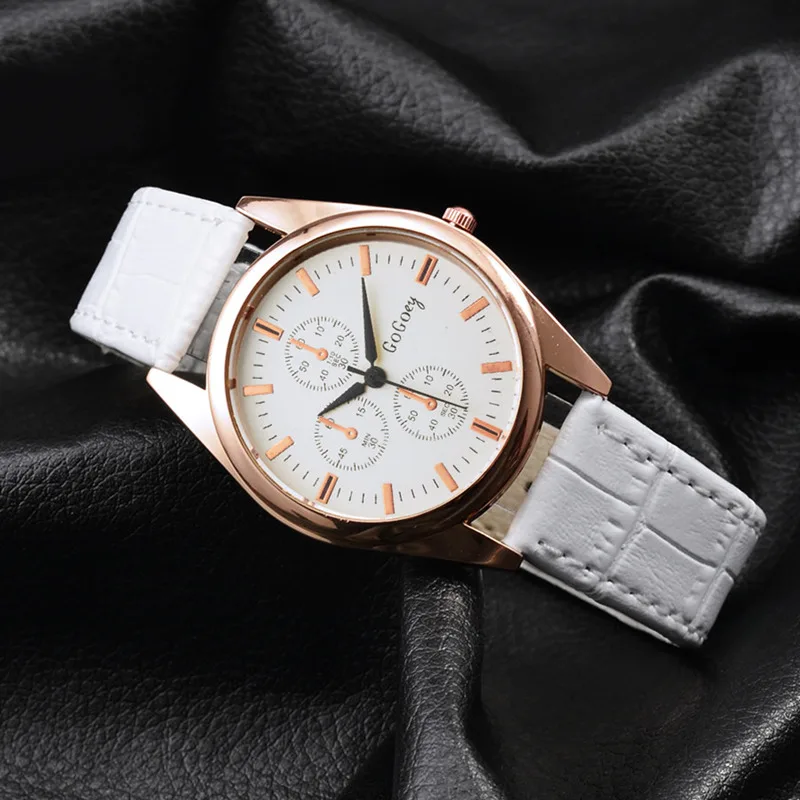 Женские кварцевые наручные часы модные повседневные тонкие из искусственной