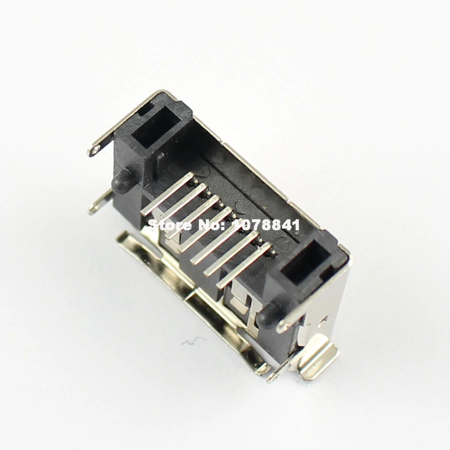 10 шт. E SATA eSata 7 контактный правый угол погружения штепсельный разъем для жесткого