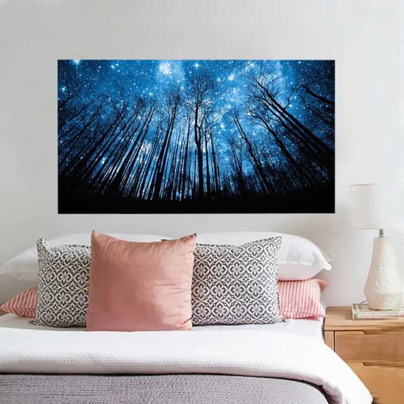 5D DIY рукоделие полная дрель Алмазная картина небо дерево звезда узор вышивка