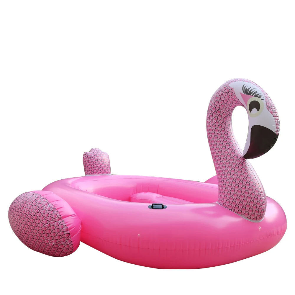 

Big Size Giant Inflatable Unicorn Party Bird Island Big size unicorn boat giant flamingo float Flamingo Island for 6-8person