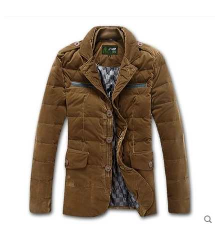 

Fashion !Vogue Of New Fund Of Nice Large Size men's Collar Business Winter Down Jacket Cultivate one's Morality