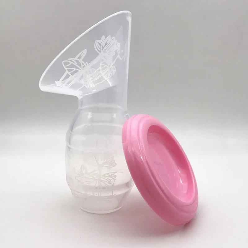 Силиконовые грудного вскармливания ручной молокоотсос Baby Питание Молоко Saver