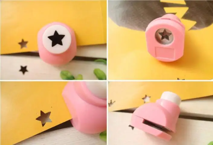 High-Quality Kid Mini Printing Paper Hand Shaper Scrapbook Tags Cards DIY punch Cutter Tool craft punches | Дом и сад