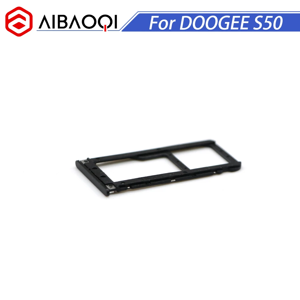AiBaoQi новый оригинальный держатель для sim карты Doogee S50 100% лоток со слотом сим