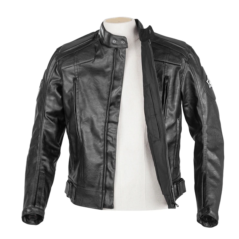 DUHAN из искусственной кожи для мужчин Мотокросс Джерси Блузон мото зимняя одежда