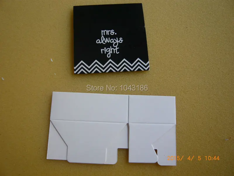 wedding sweet favor box -- Mr Right&ampMrs Always Right Favor Box Small Candy Chocolates 60pcs/lot | Дом и сад
