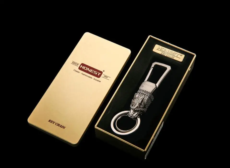 Stmanya Горячая Лучшие качества металлический брелок для женщин мужчин рельеф сумка