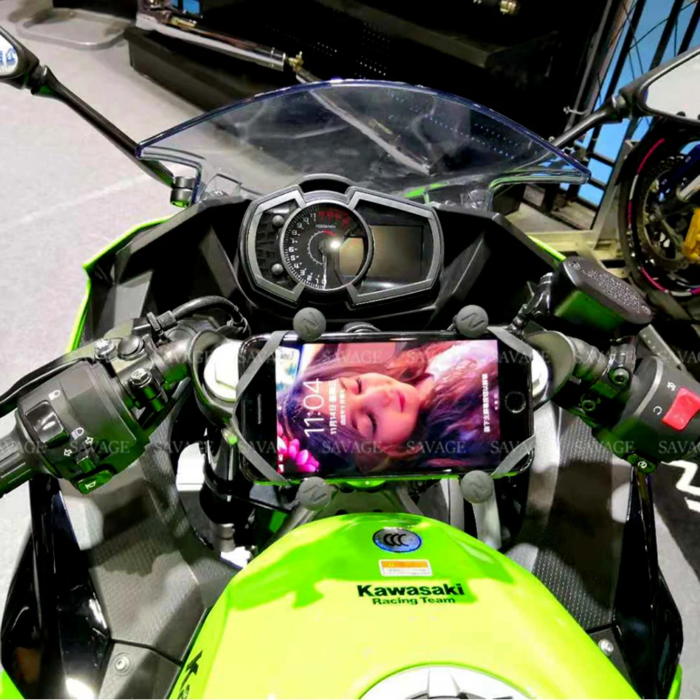 Рамка для навигации GPS семейный кронштейн KAWASAKI NINJA 400 250 2018 2019 аксессуары