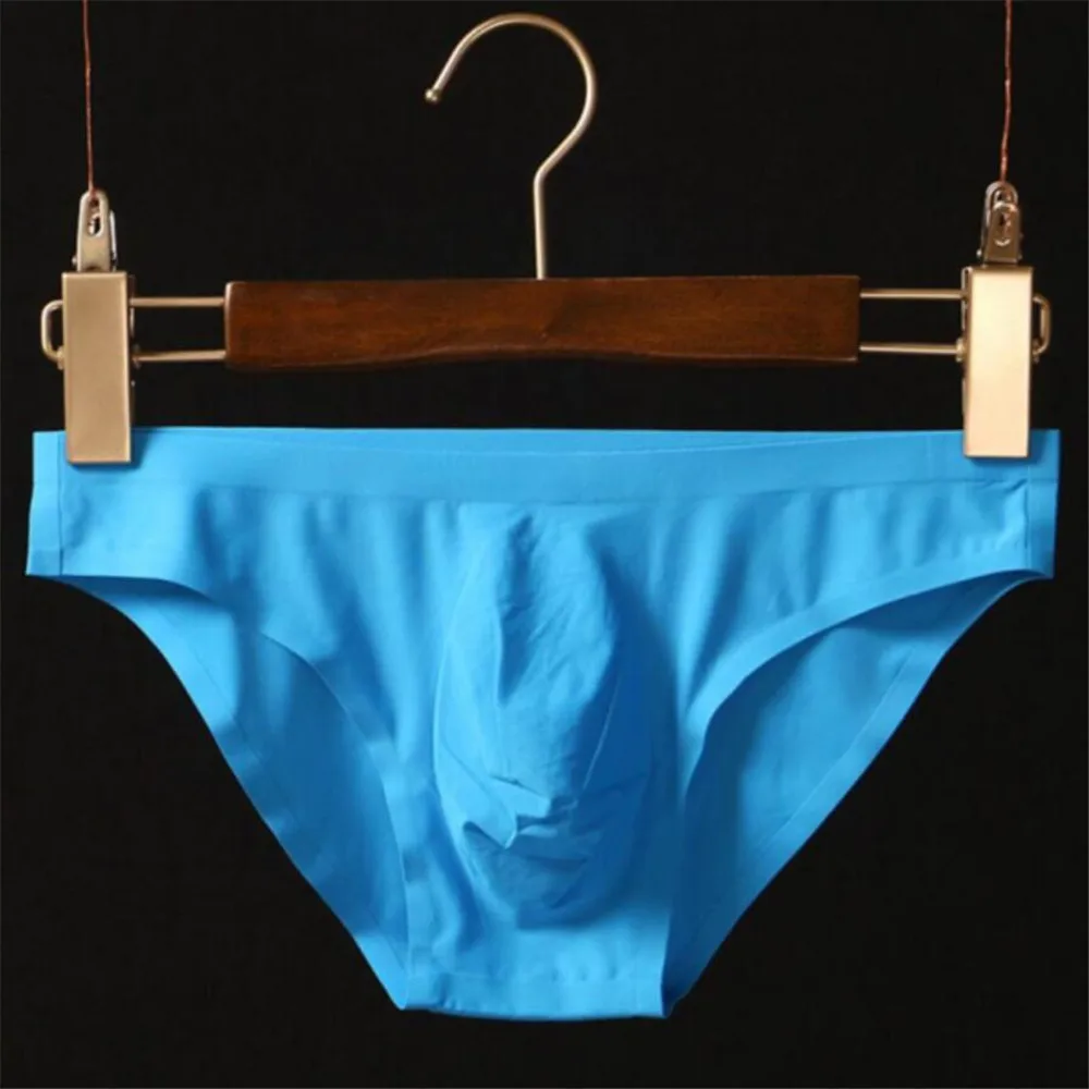 Бесшовные дуга Чехол Нижнее белье Для мужчин нижнее сексуальное ультратонкий