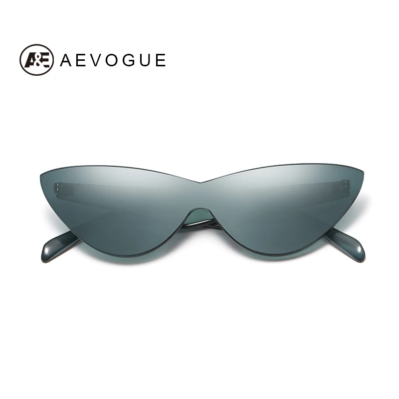 Солнцезащитные очки AEVOGUE gafas AE0620 женские кошачий глаз зеленые брендовые