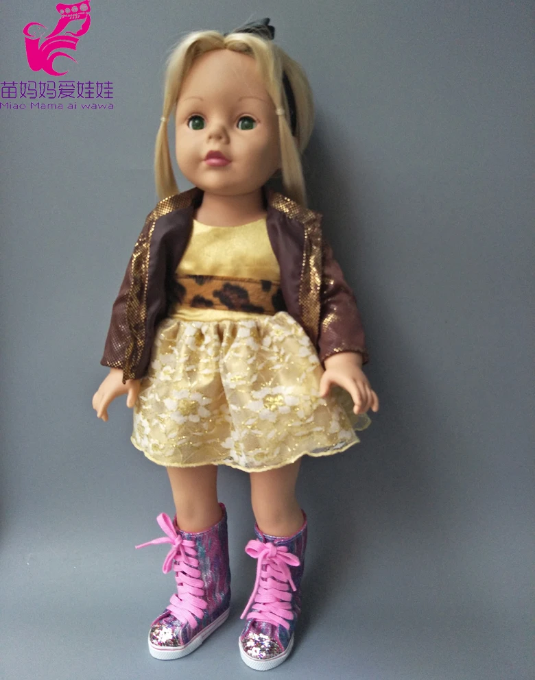 18 дюймовые куклы для девочек длинные сапоги обувь 43 см Детская кукольная игрушки