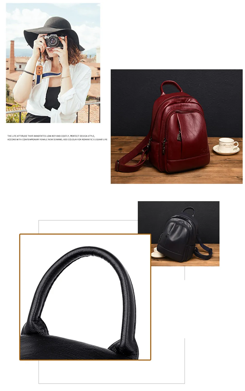 Женские мягкие кожаные рюкзаки, высокое качество, рюкзак Mochila Feminina, школьные сумки для девочек-подростков, рюкзак для путешествий, Sac A Dos