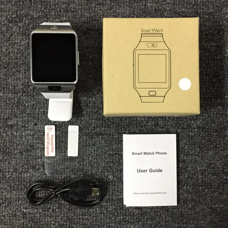DZ09 Мода bluetooth multi function телефон карты часы WeChat фото для мужчин и женщин