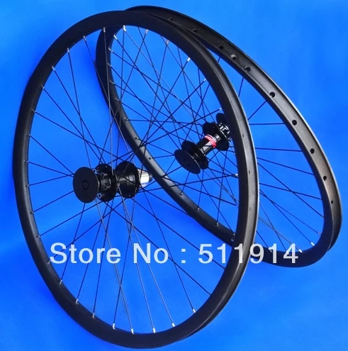 Полный углеродный комплект колес для горного велосипеда MTB 27.5er 650B (колесо 27 5