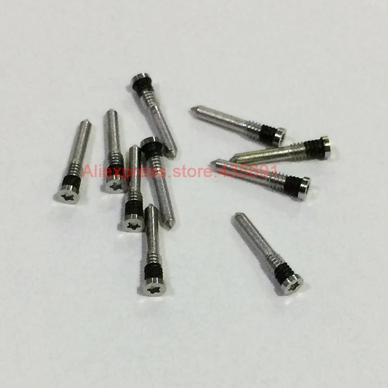100pcs/lot 1000pcs/lot Bottom Screws for iPhone X XS MAX Pentalobe Charging Dock Mobile Phone Spare Parts | Мобильные телефоны и