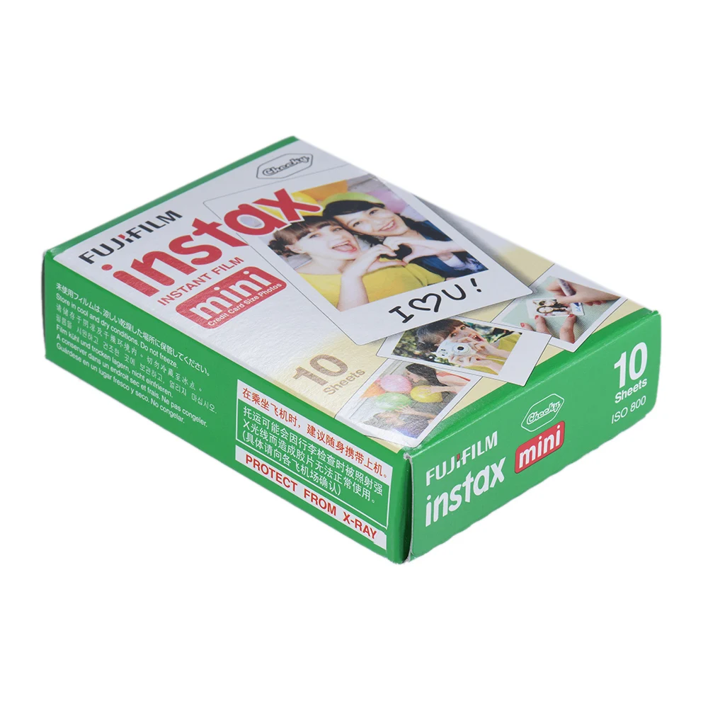 10-200 листов Fujifilm Instax Mini белая пленка фото бумага моментальная печать альбом для Fujifilm Instax Mini 7 s/8/25/90/9