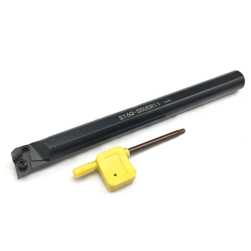 

S16Q-SDUCR11 / SDUCR07, S16Q-SDUCL11 / SDUCL07 Turning Tool Internal Turning Lathe Tool Boring Bar for Carbide Insert DCMT DCGT