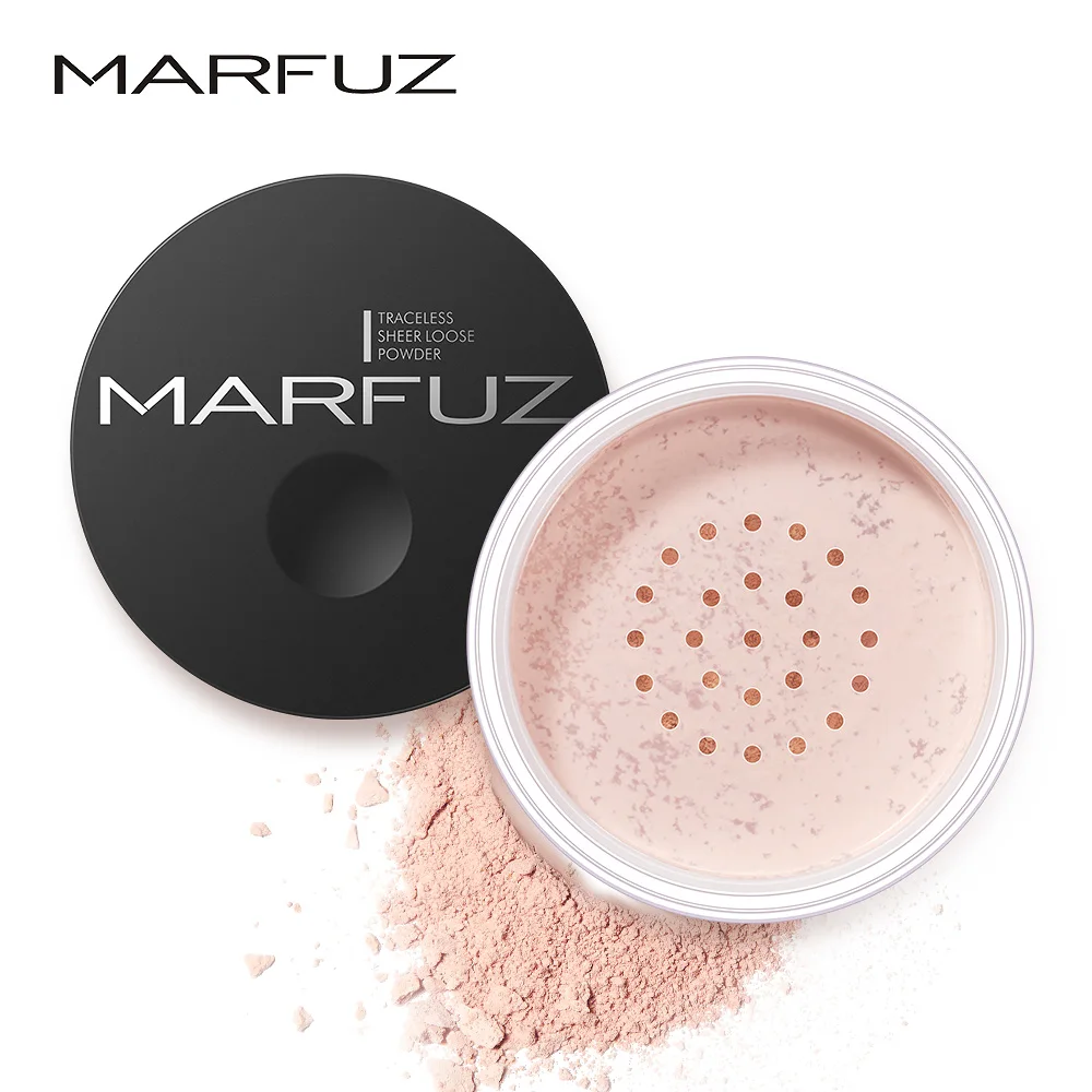 MARFUZ Cosmetics рассыпчатая пудра для лица матовая пудра профессиональная полупрозрачная основа для макияжа компактная пудра