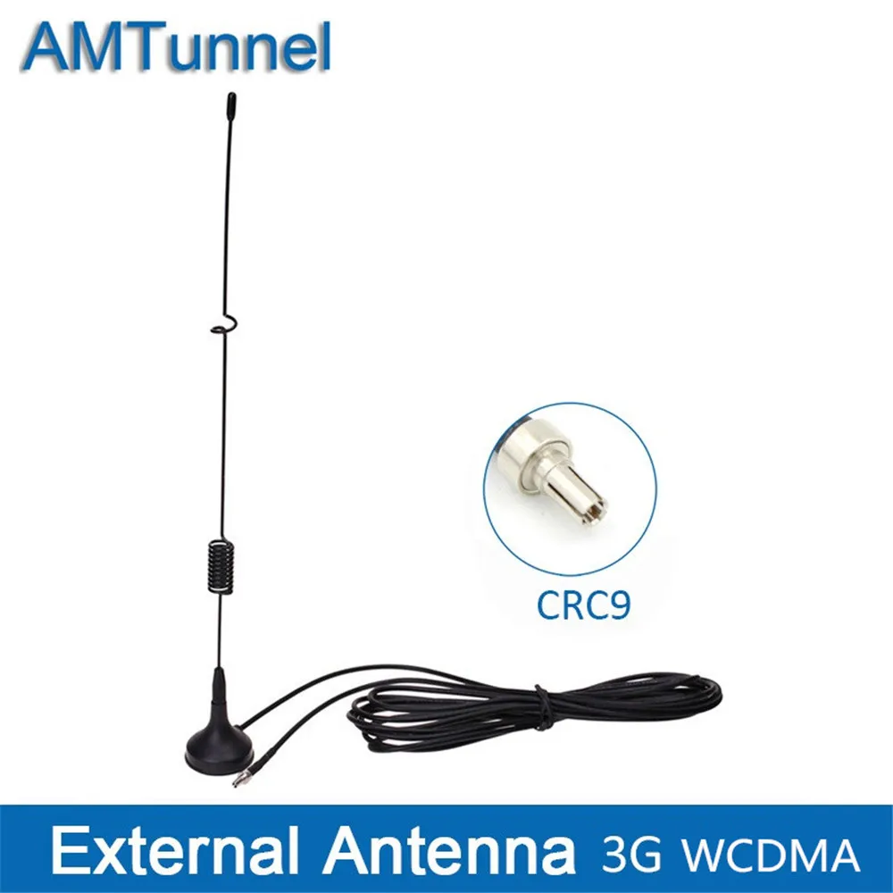 CRC9 male connector 3g антенна 7dBi модем внешняя антенна 1920-2170 МГц SMA CRC9 TS9 Разъем с 3 м кабелем для huawei zte маршрутизатор USB ключ - Цвет: CRC9 male connector
