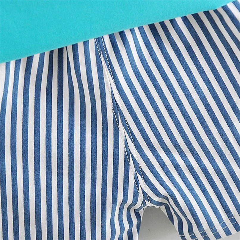 Комплект одежды для новорожденных 3 цвета топ без рукавов с принтом Кита + шорты