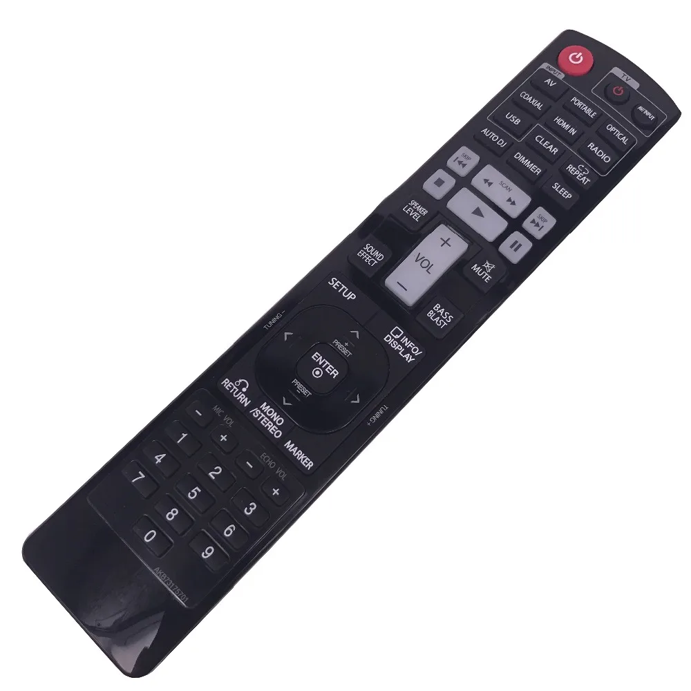Бывший в употреблении оригинальный AKB73175701 для LG AV Приемник дистанционное