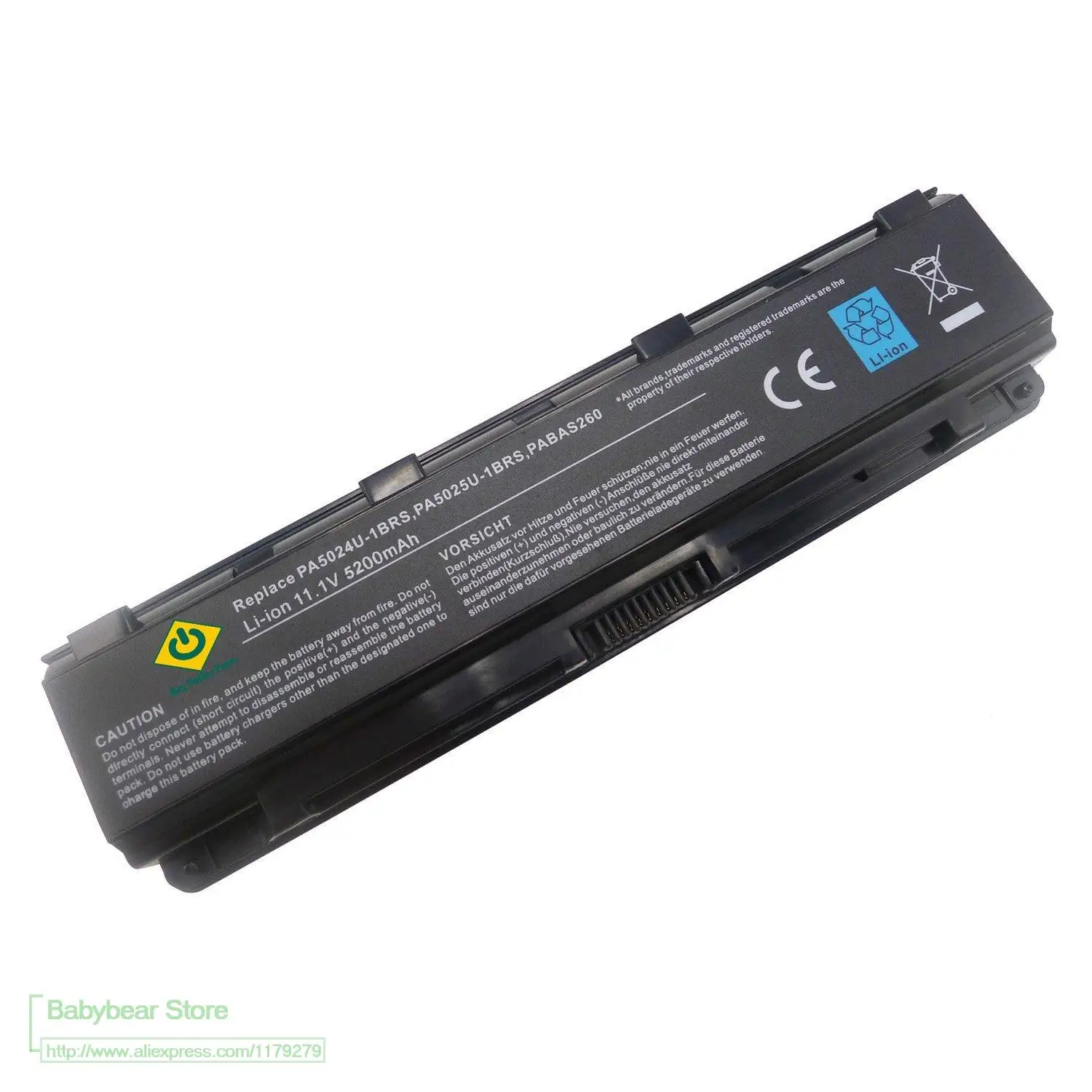 Сменный аккумулятор для ноутбука Toshiba Satellite P855 C850 P870 P870D P875 Pro C800 11 1 В 5200 мАч |