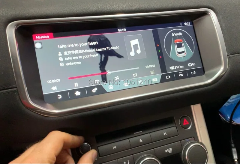 Аудиомагнитола Ouchuangbo android 9 0 для Land Rover 10 25 дюйма Range Evoque 2011 2018 L538 gps навигация