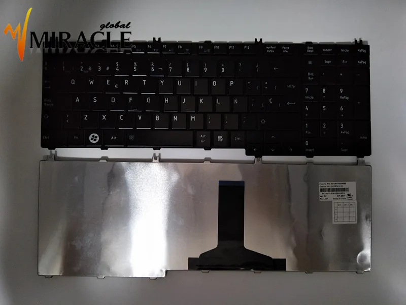 Ремонт You Life Клавиатура для ноутбука Toshiba X505 X500 A500 A505 LA/SP Испанская версия
