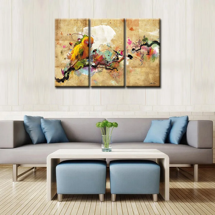 Абстрактная серия печати на холсте постер 3 шт. современный стиль дешевые