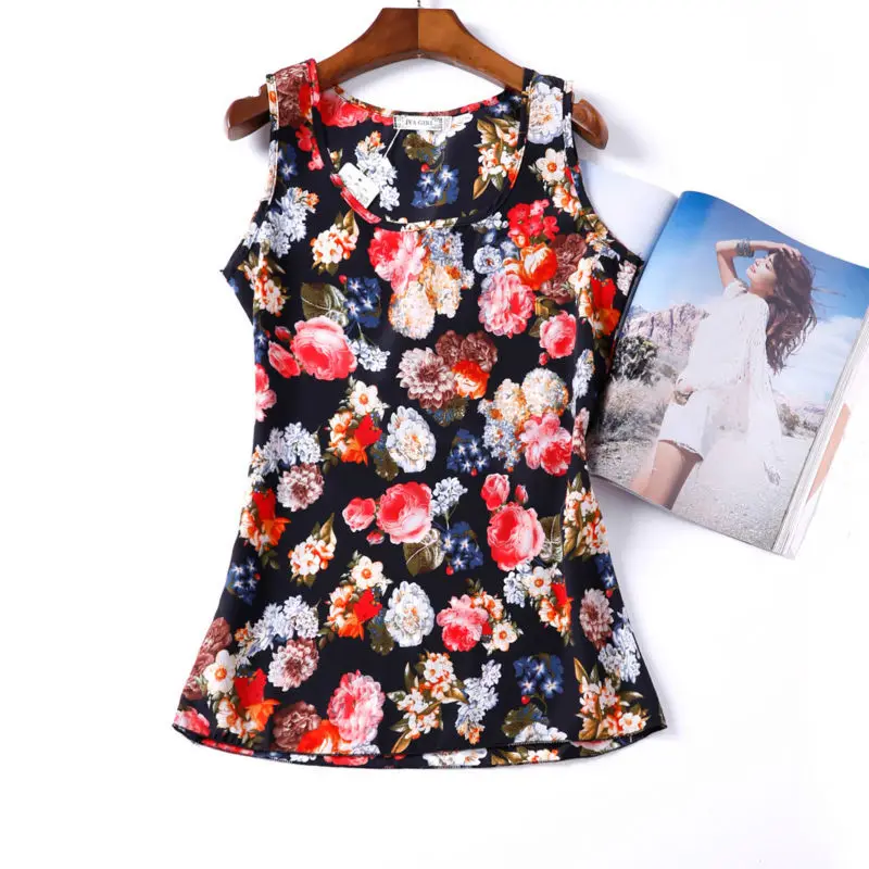 2020 модные блузки женские летняя дешевая Женская одежда с принтом китайские топы