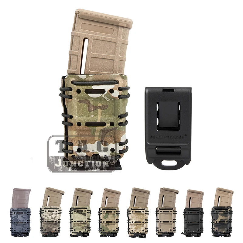 Emerson тактический Молл и зажим для ремня M4 M16/AR15 556 5,56. 223 Mag Чехол Emersongear подсумок для магазинов держатель
