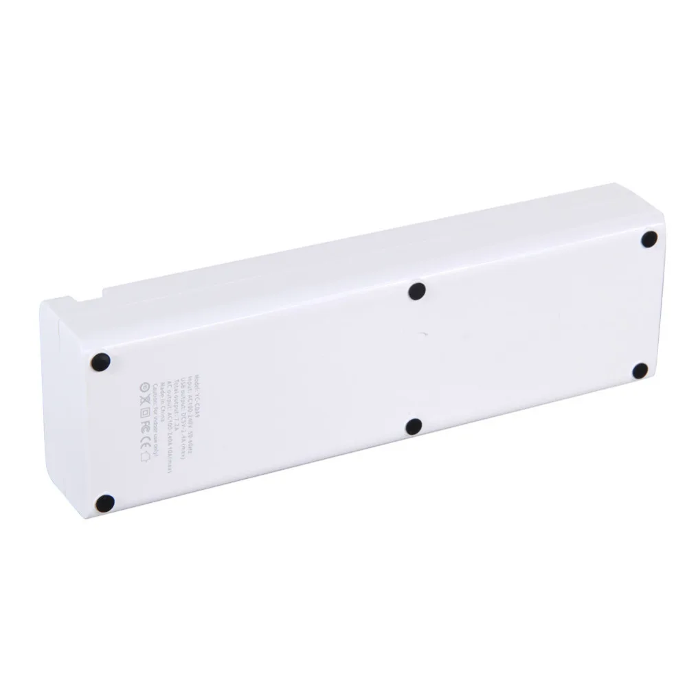 New 6 USB Charging Ports 2 AC Outlet Socket Power Strip Surge Protector UK High Quality Free Shipping | Обустройство дома