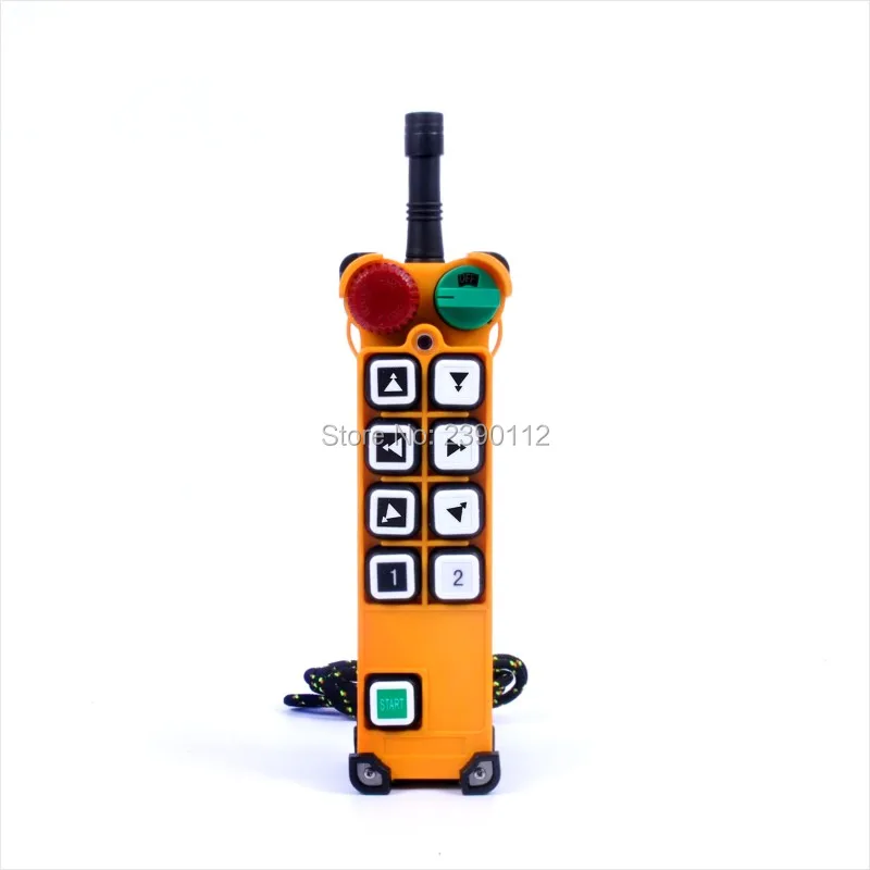 Nice Industrial Radio Wireless Remote Control F24-8D 8 Double Speed Controller Switch With Protective Cover for Hoist Crane | Электроника