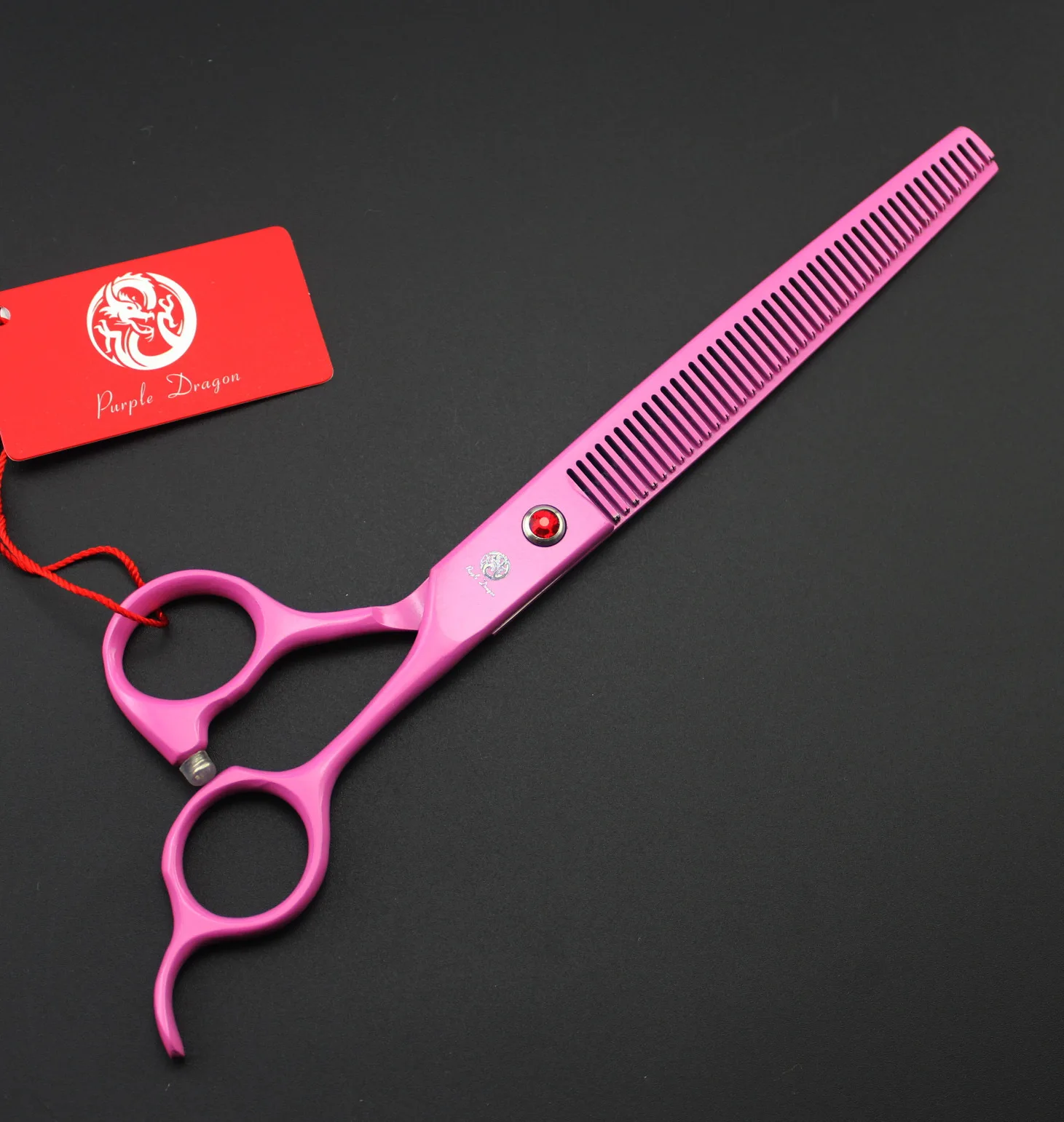 Фиолетовый дракон 7 5 дюймов японские профессиональные филировочные ножницы для