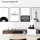 Винтажный музыкальный инструмент гитара радио холст живопись плакат и Печать Гостиная Спальня Настенная картина домашний декор плакаты