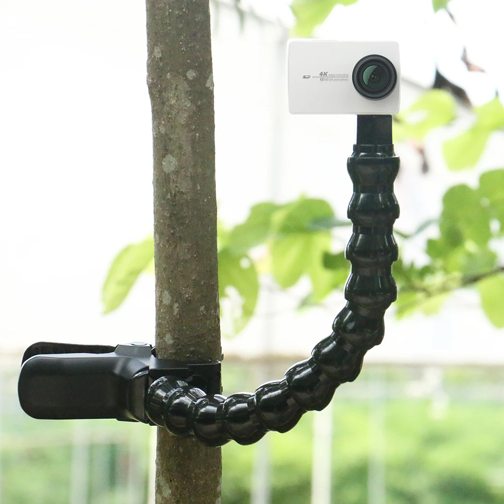 New Arrival Flexible Octopus Monopod with 1/4inch Screw Adaptor for Gopro Hero SJcam Cameras Selfie Stick with Holder for Phones