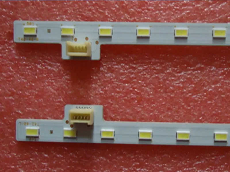 

2 Pieces/lot LED strip for KDL-42W650A 74.42T35.001-0-DX1 74.42T31.002-0-DX1 13510N 40 LEDs 463MM,used parts