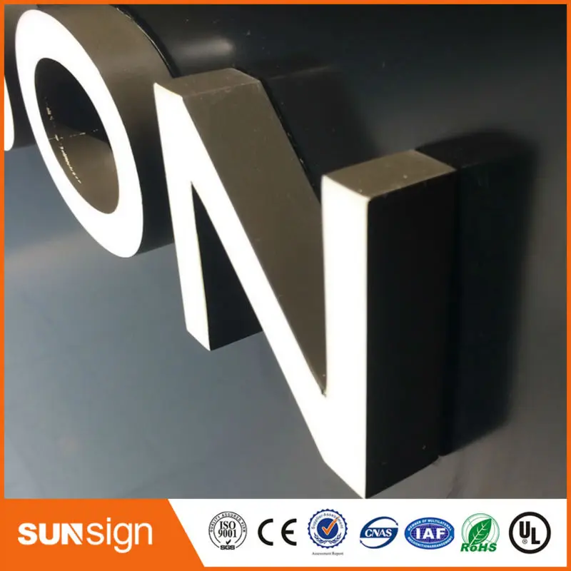 Акриловая светодиодная вывеска с подсветкой спереди|acrylic signboard|signboard led |